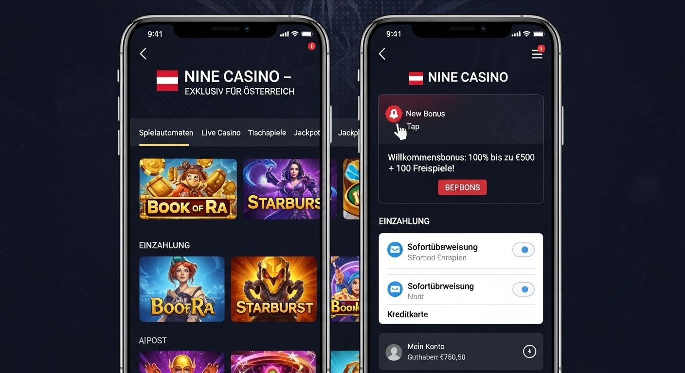 Features und Funktionalität casino app
